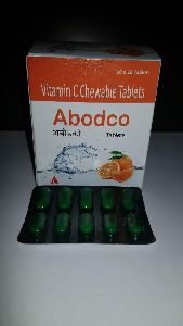 Limcee Plus Orange Flavour Chewable Tablets