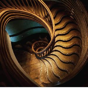 Laminated Wood Stairscase