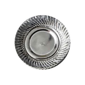 4 Inch Silver Paper Plates