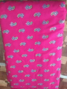 Buy Vastrakatha Womens Cotton Ikkat Pochampally Unstitched Kurti Fabric  Material Red 25 m at Amazonin
