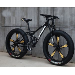 Excellent bikes 26 inch mountain bike model fat bike /steel material 7 speed snow bike