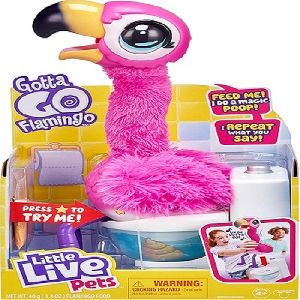Little Live Pets Gotta Go Flamingo  Interactive Plush Toy