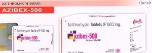Azibex 500 Tablets