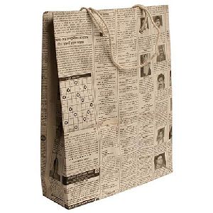 Newspaper Carry Bags, Newspaper Bags, Handmade Paper Bags, Manufacturing Of  Parcel Bags, Mumbai, India