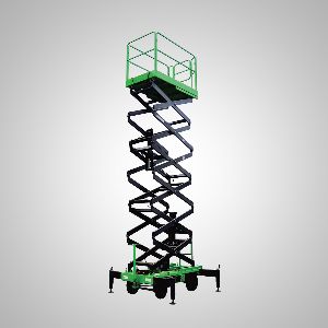 Push Around Scissor Lift