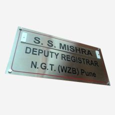 Stainless Steel Signage Board