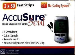 AccuSure Soul Test Strip (2X50T)