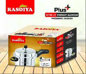 Rasoiya Plus 6 Ltr. Aluminium Pressure Cooker