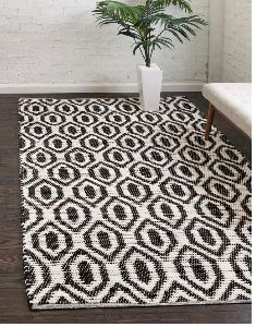 Jute and Cotton Area Flatweave Rugs