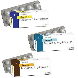 Repaglinide 1Mg Tablet at Rs 100/stripe, Antidiabetic Drug in Nagpur