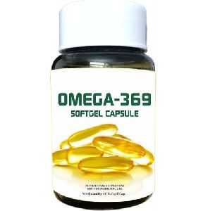 Flaxseed Oil Omega 369 Softgel Capsules