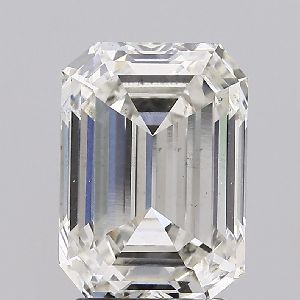 2.01 F VS2 Emerald Cut CVD IGI Certified Polish Diamond