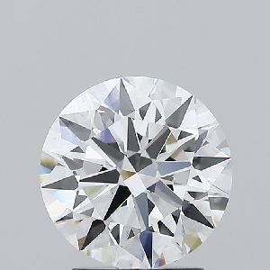 2.38 D VS1 Round Brilliant Ideal Cut Certified Polish Diamond