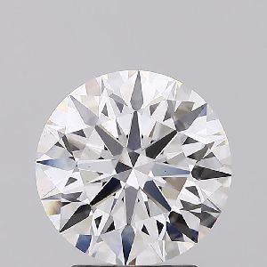 2.66 F VS1 Round brilliant Ideal Cut IGI Certified Lab Diamond