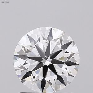 Round Brilliant 3.22 G VVS2 Ideal Cut Synthetic Diamond From IGI Certified