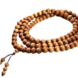 Yellow Sandalwood Mala