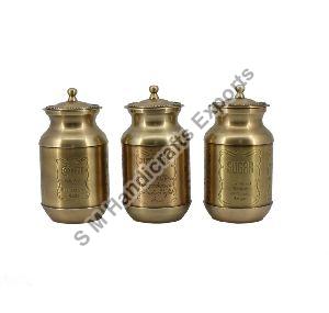 Brass Container with Lid