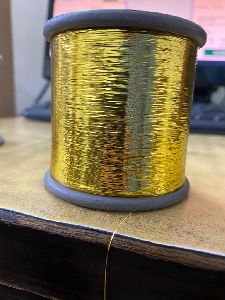 Dark gold metallic yarn
