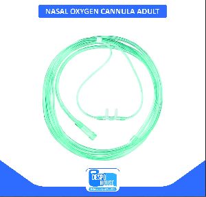 Medical Grade PVC Adult Nasal Oxygen Cannula, For Clinical Use, Feature : Comfortable, Disposable