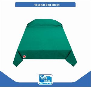 Green Hospital Bed Sheet