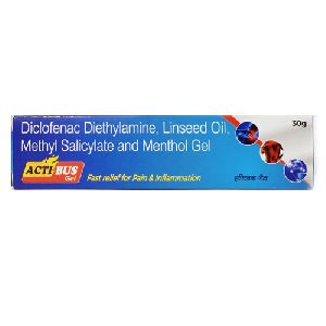 Diclofenac Diethyamine, Linseed Oil, Methyl Salicylate, Menthol Gel