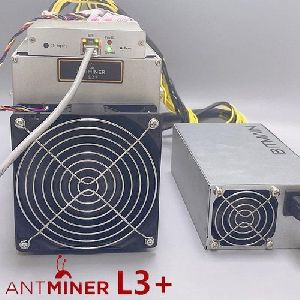 Antminer L3+With Power Supply Blockchain Miner Litecoin WhatsApp  :- +919560923569