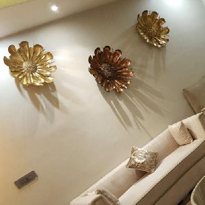 Metal Flower Wall Art