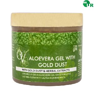 ALOEVERA GEL WITH GOLD DUST