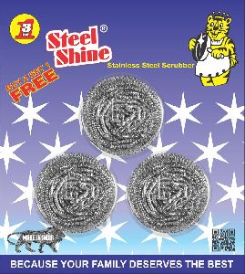 3 in 1  Stainless Steel Scrubber