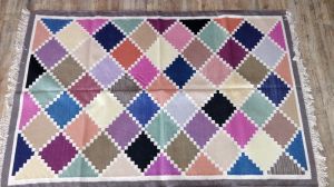 Cotton Multicolor Rug