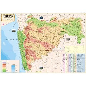 Maharashtra Physical Map