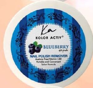 Blueberry Nail Polish Remover Wipes