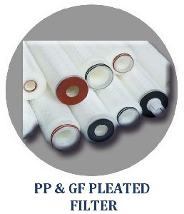 PP & GF Pleated Filter Cartridge
