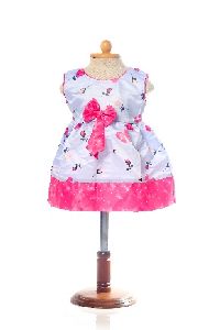 1010 Satin Baby Frock