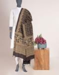 Booti Natural Dye Ajrak Hand Block Cotton Dupatta