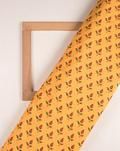 Booti Screen Print Pin-Tucks Loom Textured Cotton Fabric