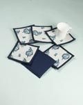 Handmade Muslin Tea Coasters