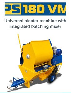 Kappa PS 180 VM Plaster Machine with integrated batching mixer with electric Motor