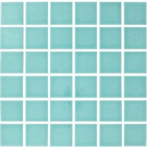 23x23mm Plain Green Series Swimming Pool Tiles