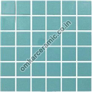 45x45mm Plain Green Series Swimming Pool Tiles