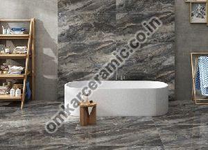 Forest Coffee Glossy Vitrified Floor Tiles