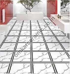 Glossy White Vitrified Floor Tiles