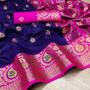 Kanjivaram Woven Silk Saree