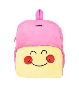 Happy Face Soft Toy School Bag