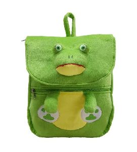 Plush Frog Stuffed School Bag