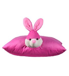 Rabbit Folding Stuffed Soft Cushion