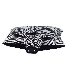Zebra Folding  Stuffed Soft Cushion