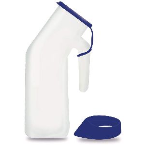 Plastic Fidelis Healthcare Urine Container, Color : White Blue