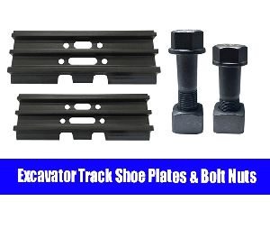 Excavator Track Shoe Plates &amp;amp; Bolt Nuts