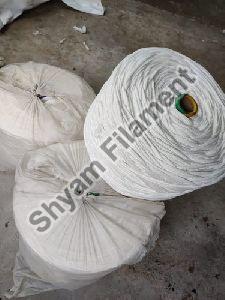 5-10 mm White Plain Polyester Filler Cord, Roll